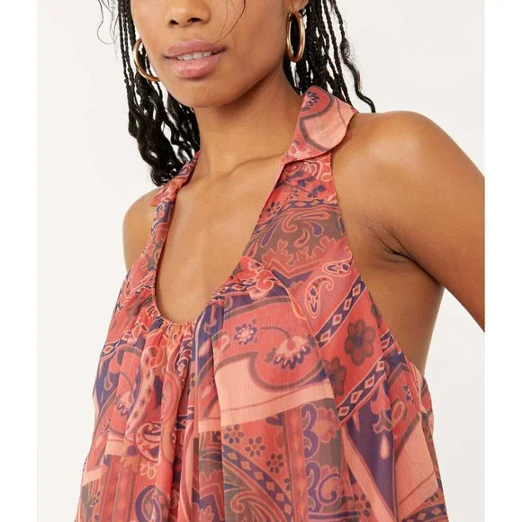 🎉LAST CHANCE🎉 NWT Free People Strawberry Tank / Meadow Combo - Picture 4 of 6